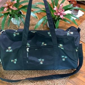 ALFAGEAR PALM TREE TRAVEL OVERNIGHT WORKOUT DUFFLE BAG